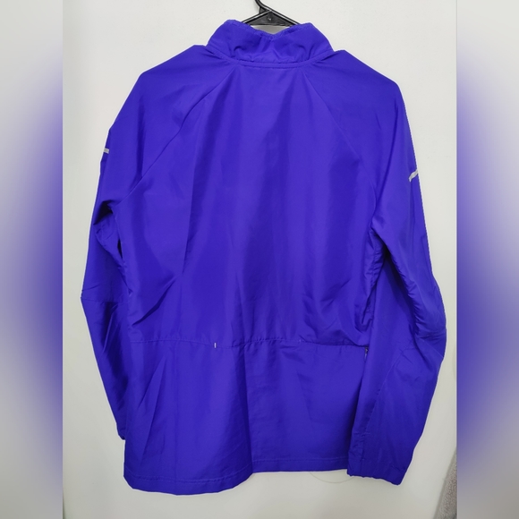 Adidas running quarter zip climaproof blue size L - Picture 2 of 2